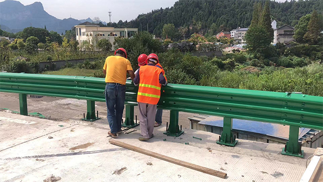 河源高速公路护栏板的维护确保道路安全的关键环节